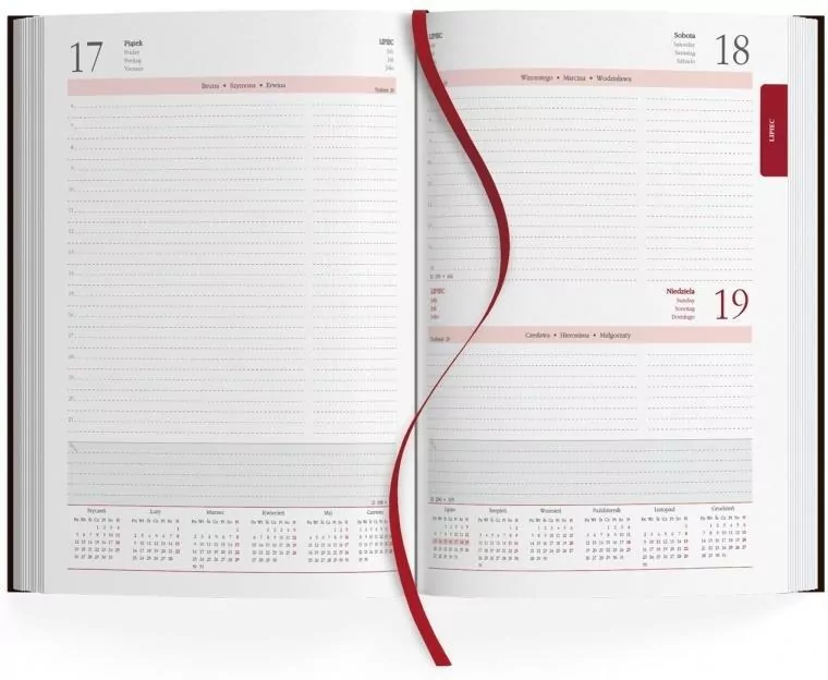 Kalendarz 2026 B5 dzienny - tantis.pl