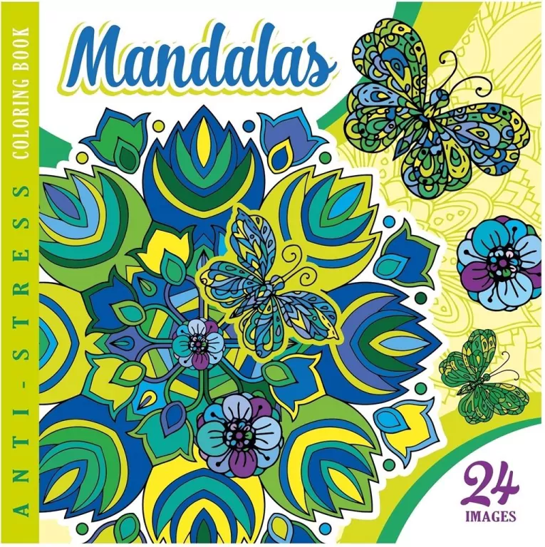 Kolorowanka antystresowa 12 Mandalas - tantis.pl