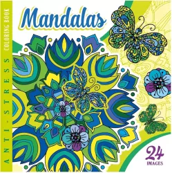 Kolorowanka antystresowa 12 Mandalas