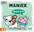 Maniek koloruje i nakleja. Zwierzęta - tantis.pl