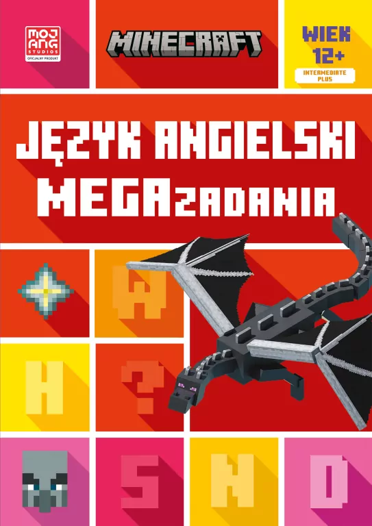 Język angielski. Minecraft. Megazadania 12+ - tantis.pl