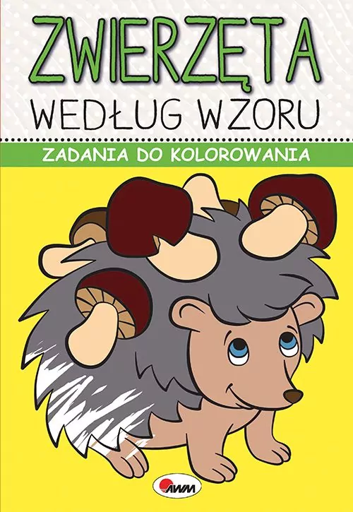 Zwierzęta według wzoru. Zadania do kolorowania - tantis.pl