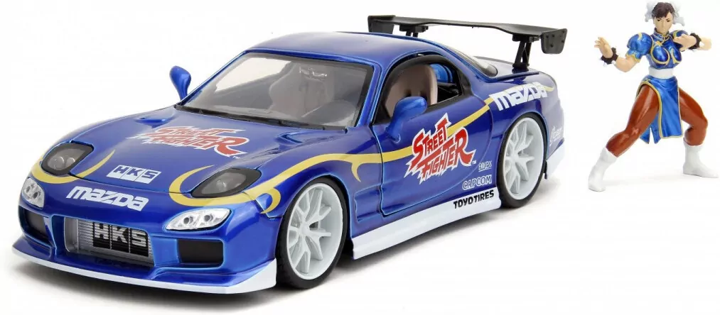 Street Fighter 1993 Mazda RX7 1:24 - tantis.pl