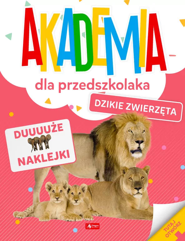 Dzikie zwierzęta. Akademia dla przedszkolaka - tantis.pl