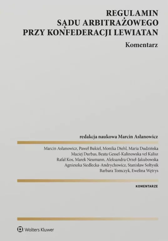 Regulamin Sądu Arbitrażowego przy Konfederacji... - tantis.pl