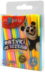 Patyki do liczenia okrągłe 8cm