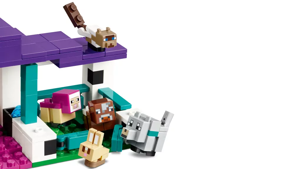 LEGO® Minecraft®. Rezerwat zwierząt 21253 - tantis.pl