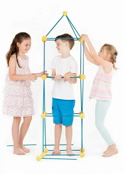 Zwariowany namiot. Żółto-niebieski - tantis.pl