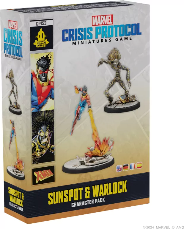Marvel: Crisis Protocol - Sunspot & Warlock - tantis.pl