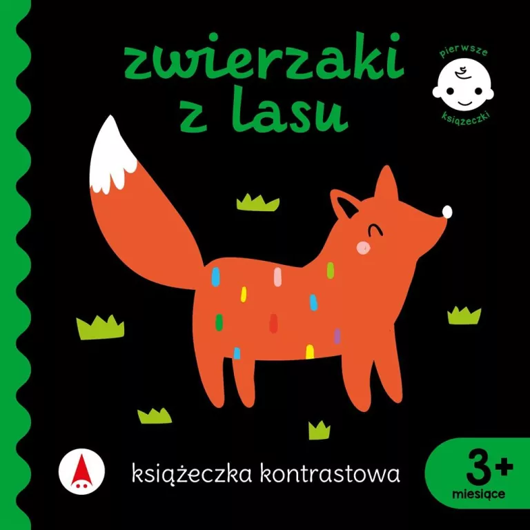 Zwierzaki z lasu. Książeczka kontrastowa - tantis.pl