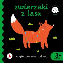 Zwierzaki z lasu. Książeczka kontrastowa