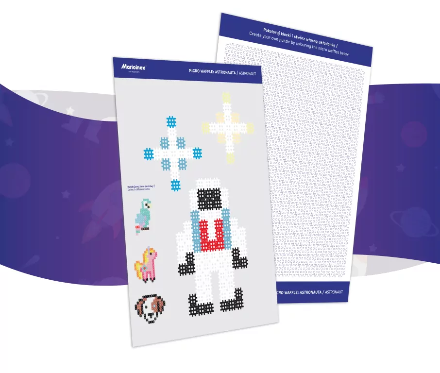 Micro Waffle 150. Astronauta - tantis.pl
