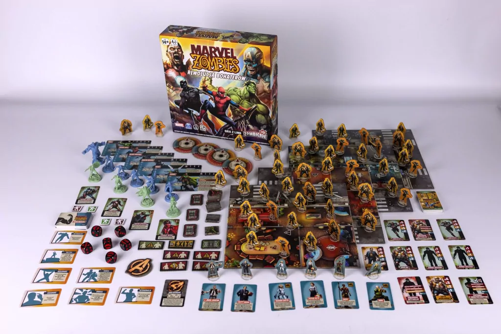 Zombicide: Marvel Zombies Rewolucja Bohaterów CMON - tantis.pl