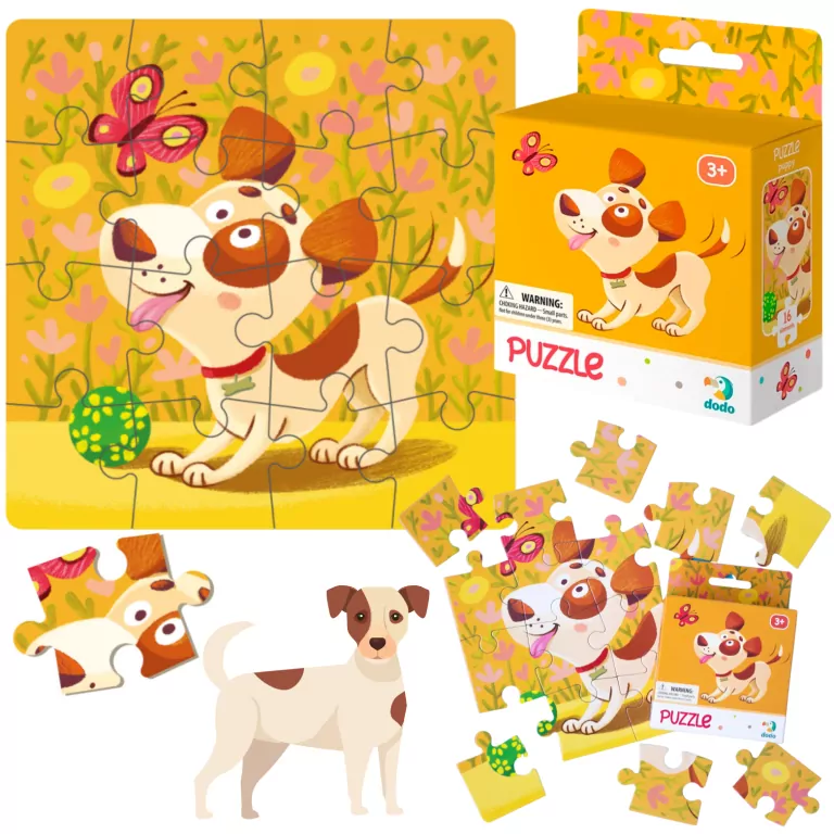 Puzzle 16. Piesek - tantis.pl