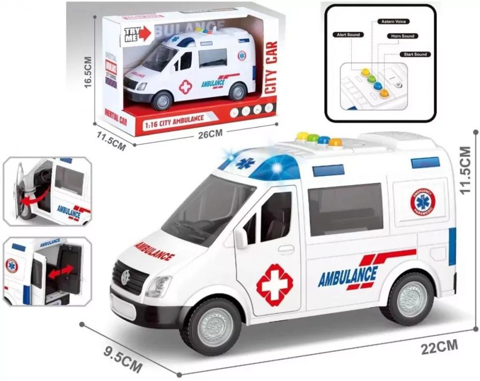 Auto ambulans 1:16 - tantis.pl