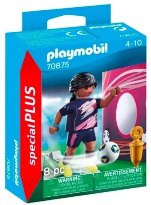 Piłkarka z bramką Playmobil