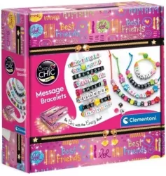 Crazy Chic. Zestaw do robienia bransoletek z wiadomością. 18640