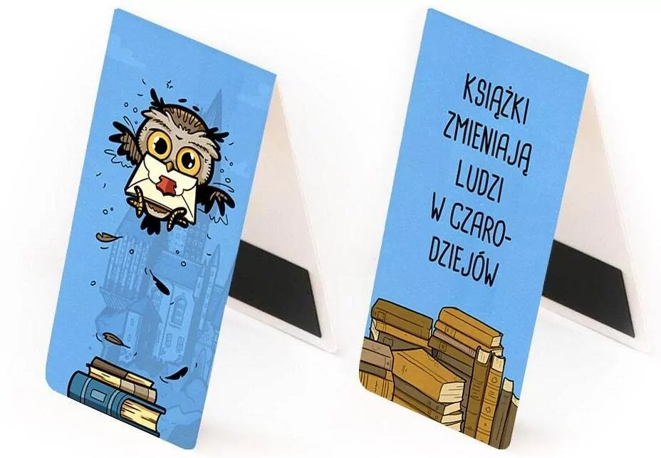 Zakładka magnetyczna. Książki zmieniają ludzi - tantis.pl