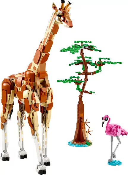 LEGO® Creator. Dzikie zwierzęta z safari 31150 - tantis.pl