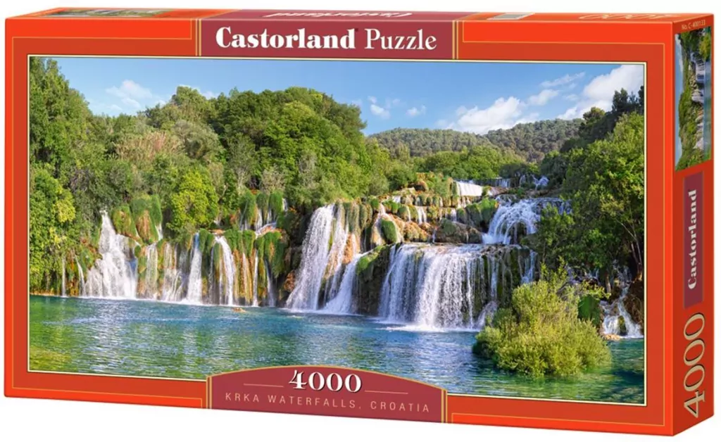 Puzzle 4000 Wodospady Krka - Chorwacja 400133 - tantis.pl