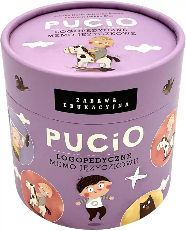 Pucio. Logopedyczne memo języczkowe. Pucio - tantis.pl