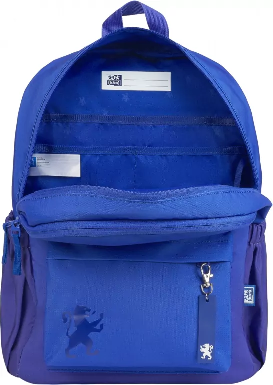 Plecak szkolny gradient niebieski OXFORD - tantis.pl