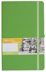 Notes A5 Linia Romantyzm Zielony ANTRA - tantis.pl