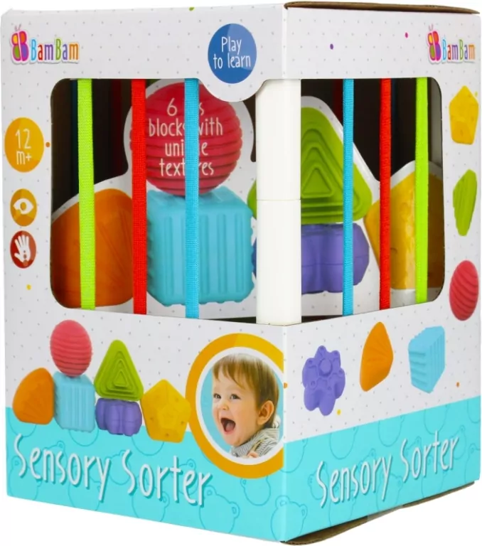 Klocki sensoryczne. BamBam - tantis.pl