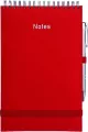 Notes A5 Vivella na spirali z gumką czerwony - tantis.pl