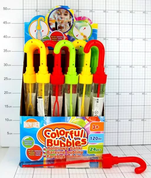 Bańki mydlane Parasolka 02808 p24 mix cena za 1 szt - tantis.pl