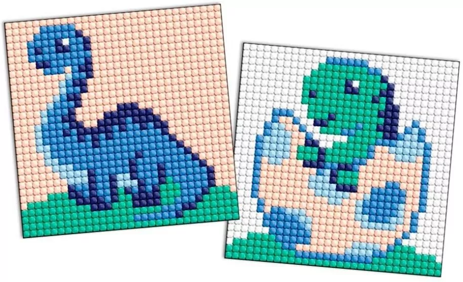 Diamentowa mozaika naklejka Kids - Dinozaur 2 - tantis.pl