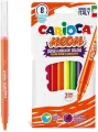 Pisaki neon 8 kolorów CARIOCA - tantis.pl