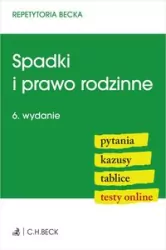 Spadki i prawo rodzinne. Pytania. Kazusy. Tablice