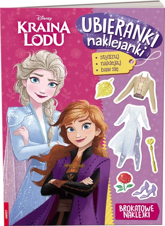 Kraina Lodu. Ubieranki, naklejanki - tantis.pl