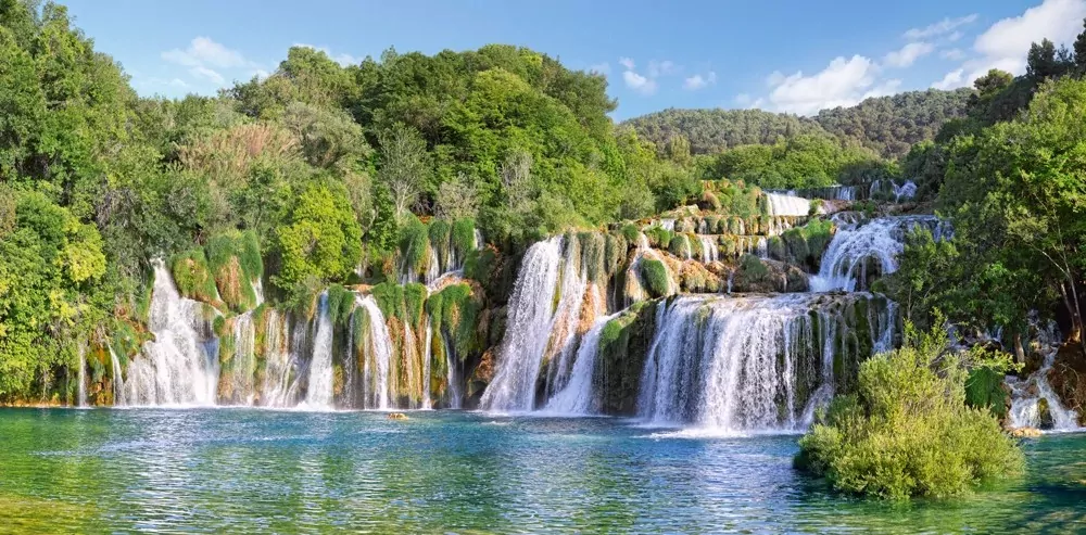 Puzzle 4000 Wodospady Krka - Chorwacja 400133 - tantis.pl