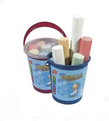 Kreda chodnikowa 8 sztuk kubełek