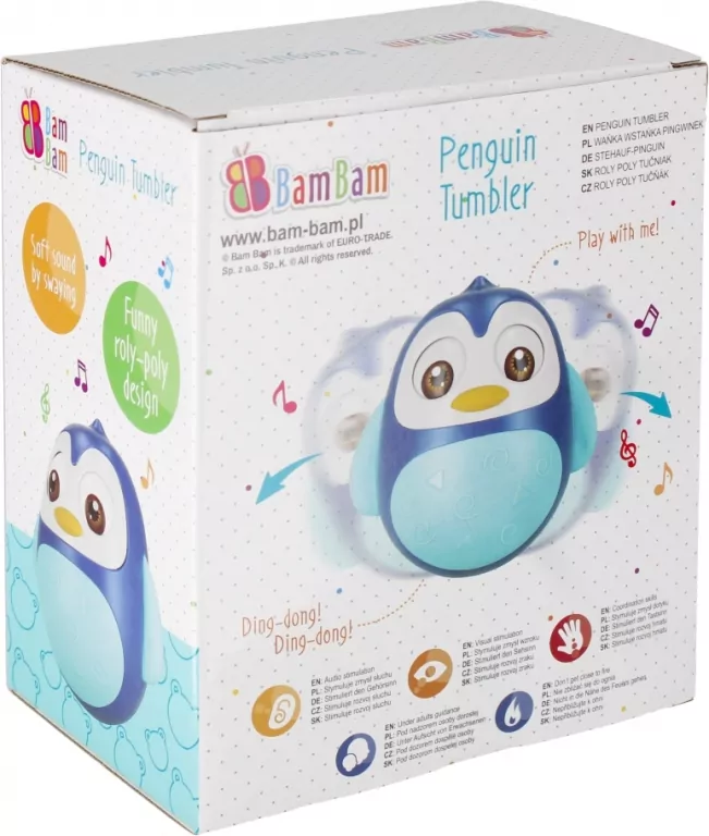 Wańka wstańka. Pingwinek. Bam Bam - tantis.pl