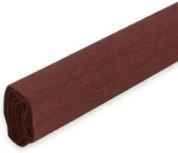 Bibuła marszczona brązowa 50x200