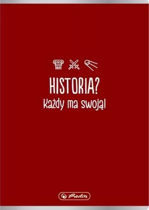 Zeszyt A5/60k kratka - Historia (9577362) - tantis.pl