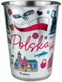 Metalowy kubek Polska 250ml ILP-KUB-M-PL-01 - tantis.pl