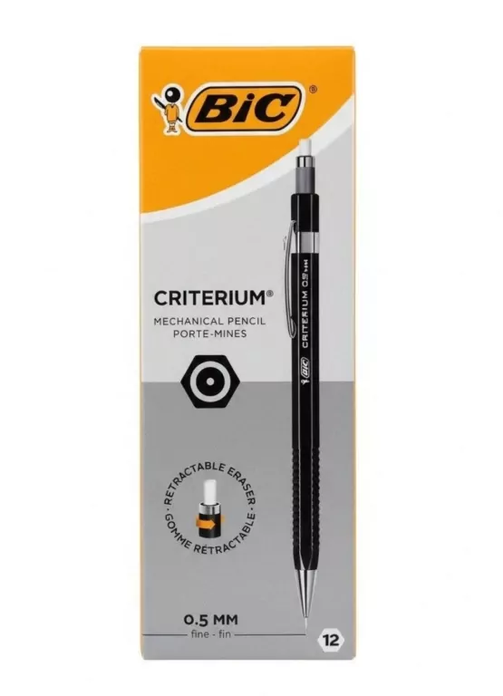 Ołówek automatyczny Criterium HB 0,5mm (12szt) BIC - tantis.pl