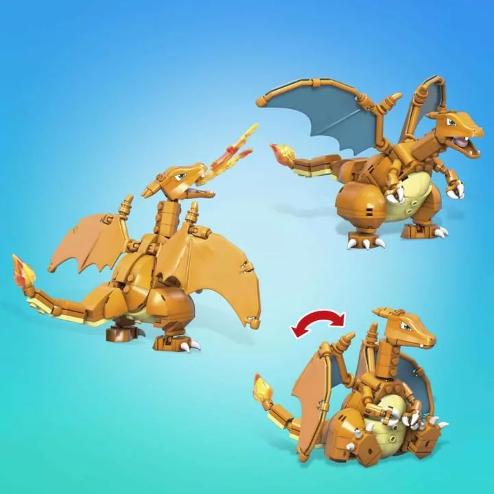 Mega Pokemon Charizard do zbudowania - tantis.pl