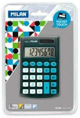Kalkulator Pocket Touch czarny MILAN