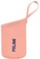MILAN. Etui na butelki termiczne, różowy 354ml - tantis.pl