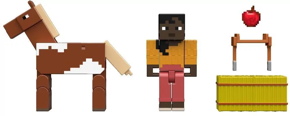 Minecraft Figurki 2-pak + akcesoria JCN57 - tantis.pl