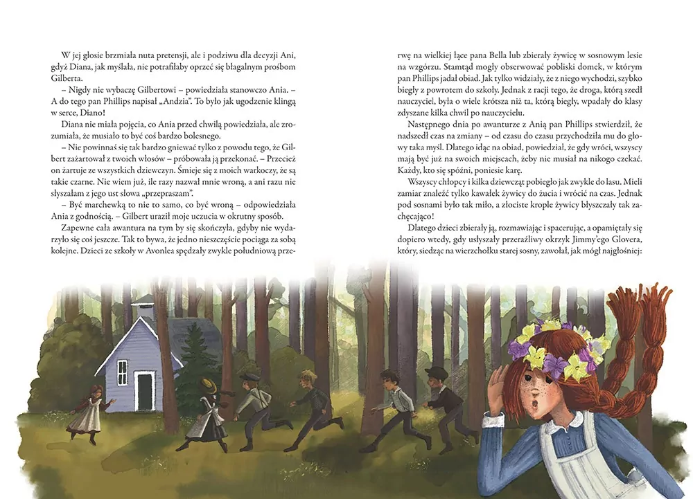 Ania z Zielonego Wzgórza. Kolorowa klasyka - tantis.pl