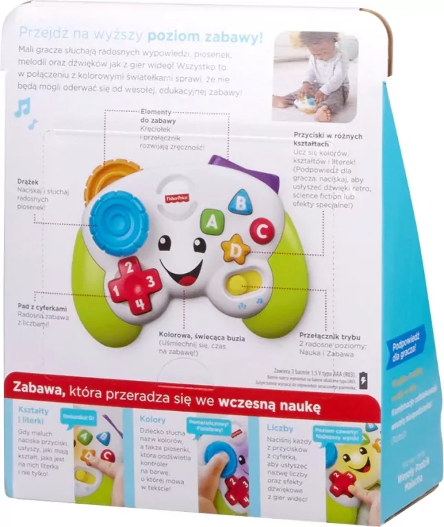 Wesoły padzik malucha Fisher-Price - tantis.pl