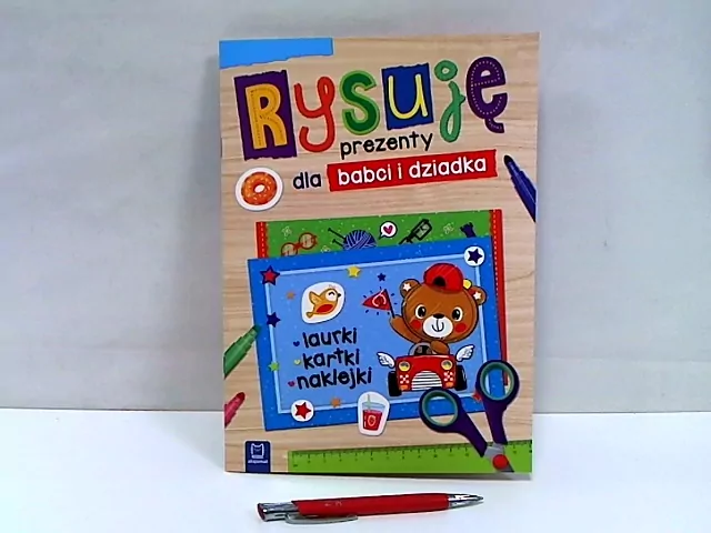 Rysuję prezenty dla babci i dziadka. Laurki, kartki, naklejki - tantis.pl