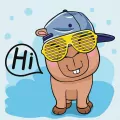 Diamentowa mozaika na magnes - LOL Kwiat 9x9cm - tantis.pl