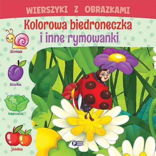 Wierszyki z obrazkami: kolorowa biedroneczka.. - tantis.pl